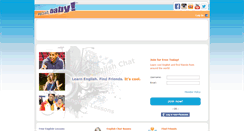 Desktop Screenshot of englishbaby.com